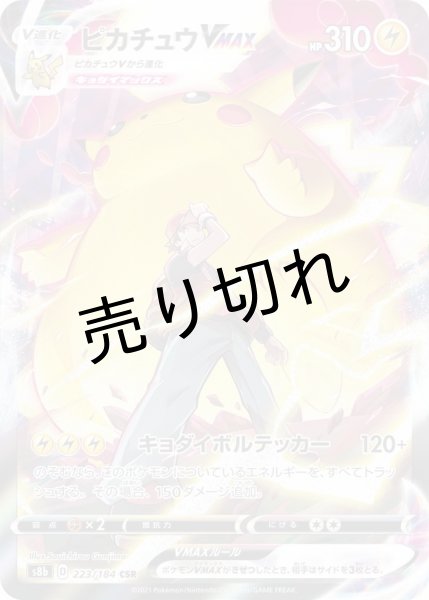画像1: (No.459)【PSA10】ピカチュウVMAX［223/184］ CSR (1)