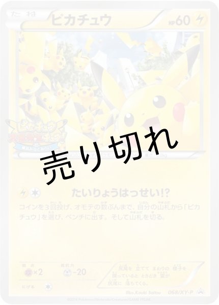 画像1: 【PSA10】ピカチュウ【P】{068/XY-P} [XY]　※銀行振込orコンビニ払い (1)