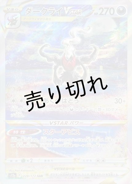 画像1: 【PSA10】ダークライVSTAR［228/172］SAR (1)