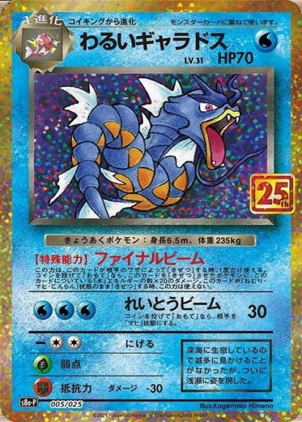画像1: 【PSA10】わるいギャラドス [005/025] ※銀行振込orコンビニ支払い (1)