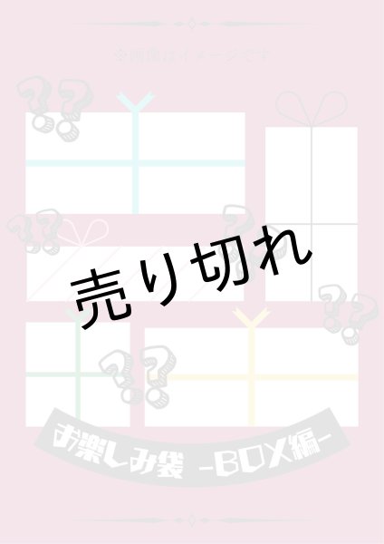 画像1: 【未開封BOX】お楽しみ袋 / お1人様、1日1回限り　※銀行振込orコンビニ払い (1)