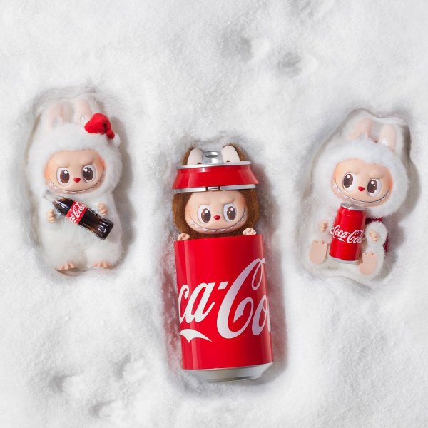 画像3: ［箱潰れ］【正規品・未開封】 POP MART THE MONSTERS コカ・コーラ シリーズ ぬいぐるみ〈ピース〉　※銀行振込orコンビニ払い (3)