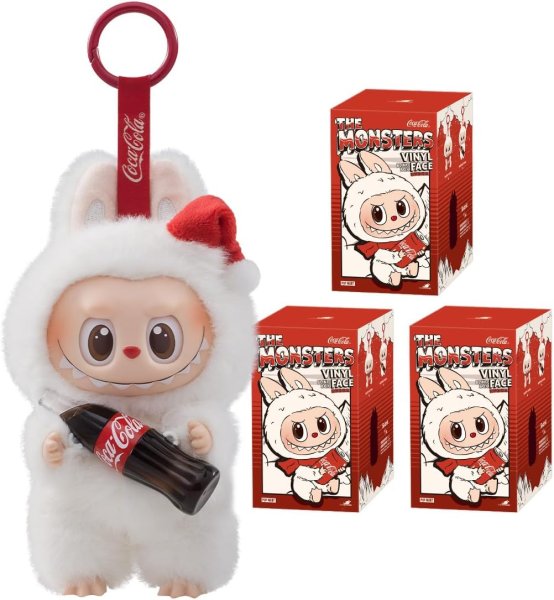 画像1: ［箱潰れ］【正規品・未開封】 POP MART THE MONSTERS コカ・コーラ シリーズ ぬいぐるみ〈ピース〉　※銀行振込orコンビニ払い (1)