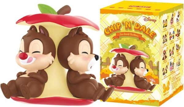 画像1: ［箱潰れ］【正規品・未開封】 POP MART Disney チップとデール Fun-loving Brothers シリーズ〈ピース〉　※銀行振込orコンビニ払い (1)