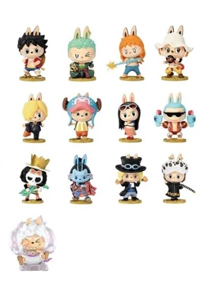 画像2: 【正規品・未開封】POP MART  ラブブ×ワンピース フィギュア〈ピース〉　※銀行振込orコンビニ払い (2)
