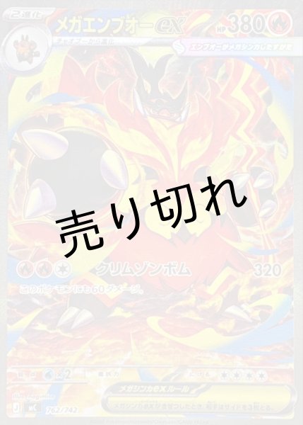 画像1: 【PSA10】メガエンブオーex(SAR仕様){762/742}  (1)