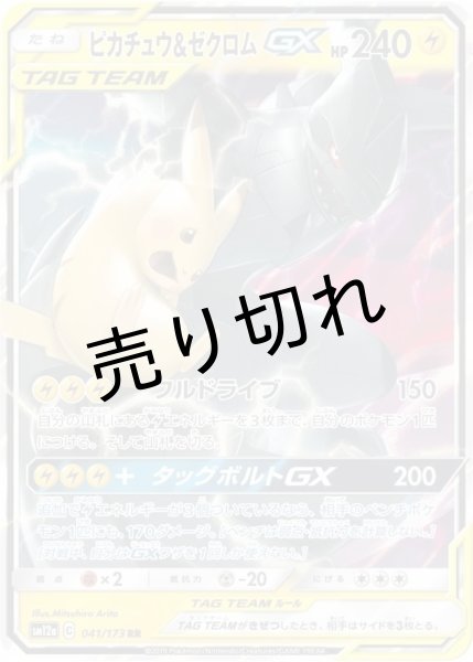 画像1: 【PSA10】ピカチュウ&ゼクロムGX［041/173］RR (1)