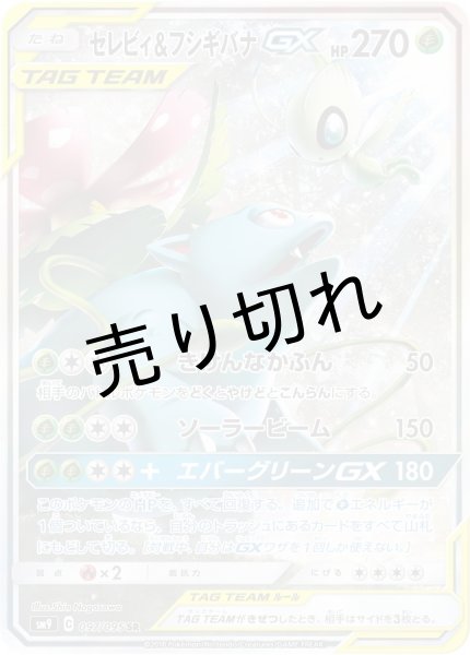 画像1: 【PSA10】セレビィ＆フシギバナGX(SA)【SR】{097/095}  (1)