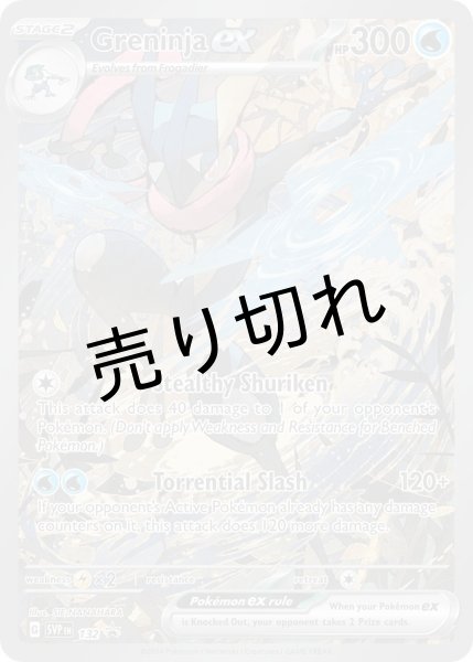 画像1: 【PSA10】ゲッコウガex(SAR仕様/英語版)【P】{132} [海外版] (1)