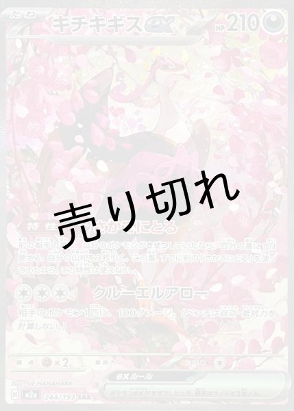 画像1: 【PSA10】キチキギスex【SAR】{244/193} ※銀行振込orコンビニ支払い (1)
